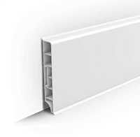 Плинтус напольный прямоугольный 80мм 2,2м "Идеал Дюра"